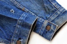 画像7: 80s USA製 Levi'sリーバイス 71205 デニムジャケット 46L★ロング (7)