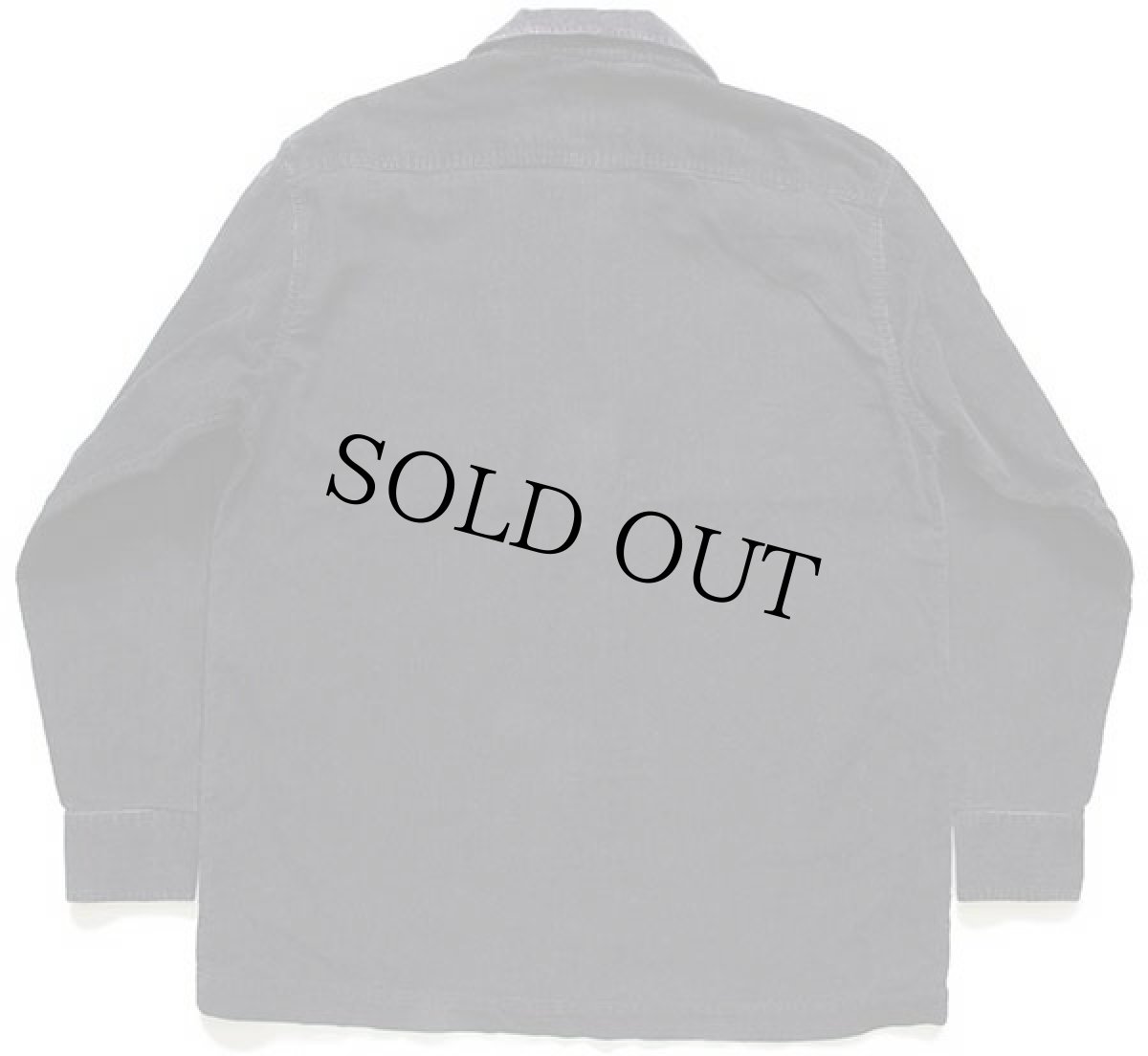 画像2: 90s Levi'sリーバイス コットン コーデュロイ シャツジャケット 黒 L★ユーロ (2)