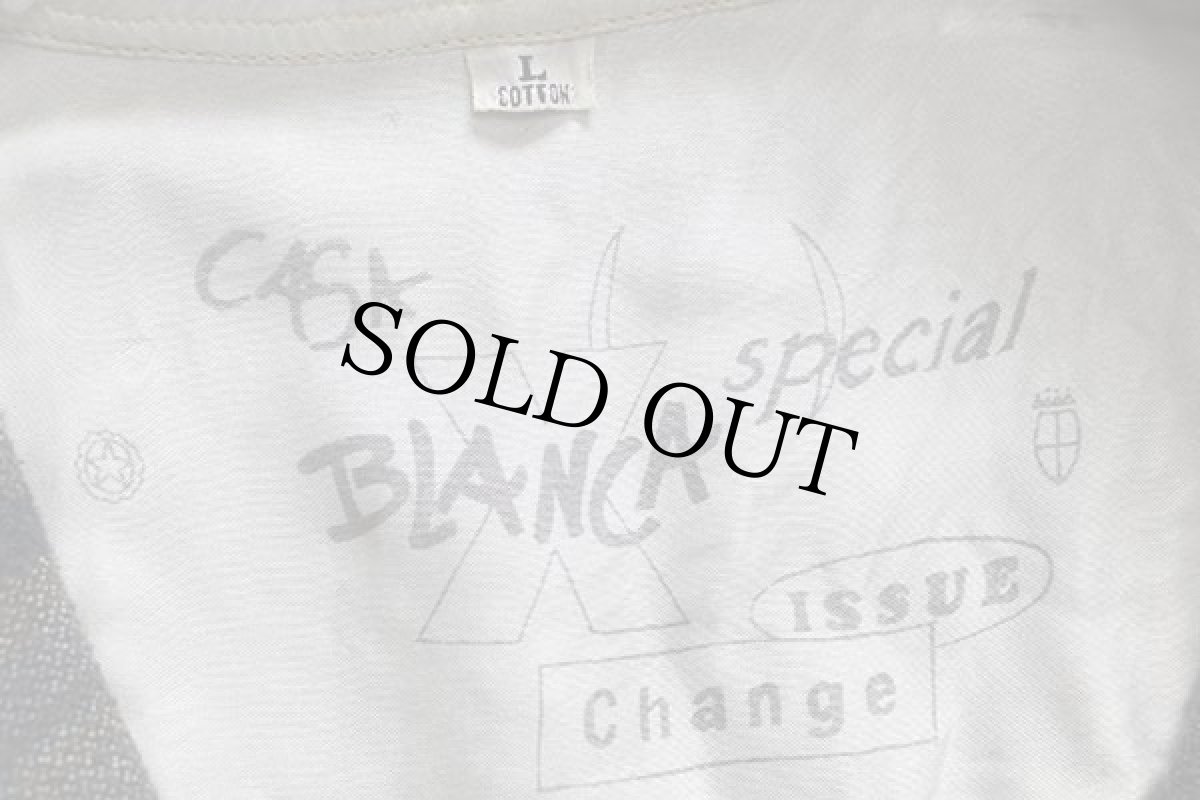 画像4: 90s CASA BLANCA ラグ柄 コットン フランネルシャツ L (4)