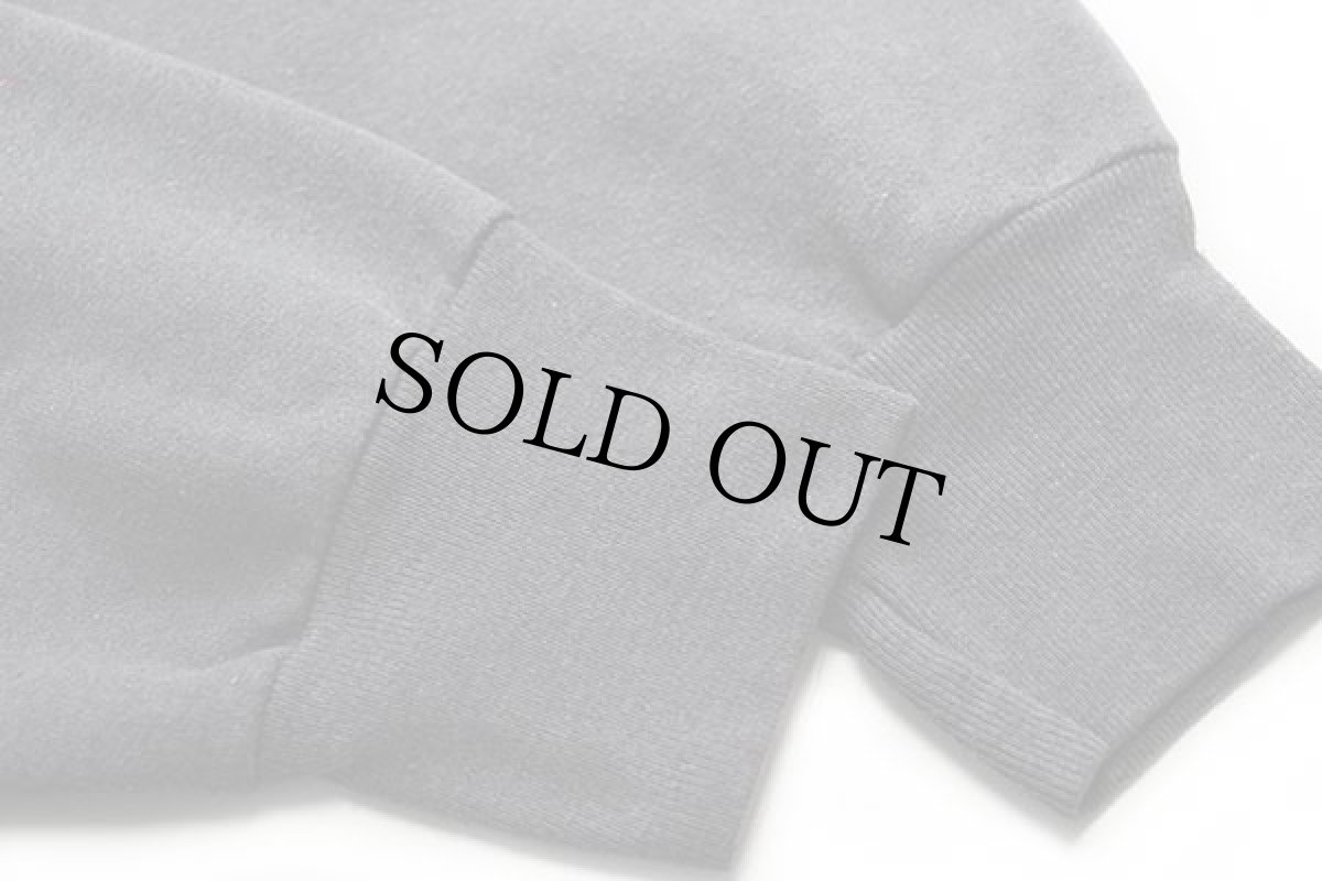 画像6: 90s 英国製 HARLEY-DAVIDSON ハーレー ダビッドソン ROMA ITALY フレイムス 両面プリント スウェットパーカー 炭黒 M★フーディー ファイヤーパターン (6)