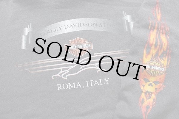 90s 英国製 HARLEY-DAVIDSON ハーレー ダビッドソン ROMA ITALY