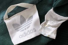 画像4: 90s adidasアディダス トレフォイル ロゴ刺繍 2WAY ナイロンジャケット 薄緑 (4)