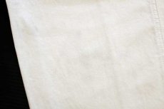 画像8: デッドストック★90s マルタ製 Wranglerラングラー テーパード コットンサテン パンツ 生成り w32 L34★ユーロ (8)