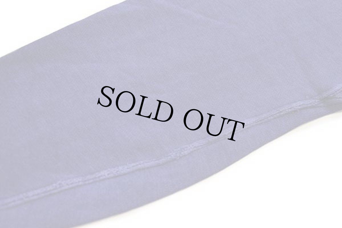 画像6: 50s UNKNOWN 無地 フリーダムスリーブ コットン スウェット ナス紺 (6)