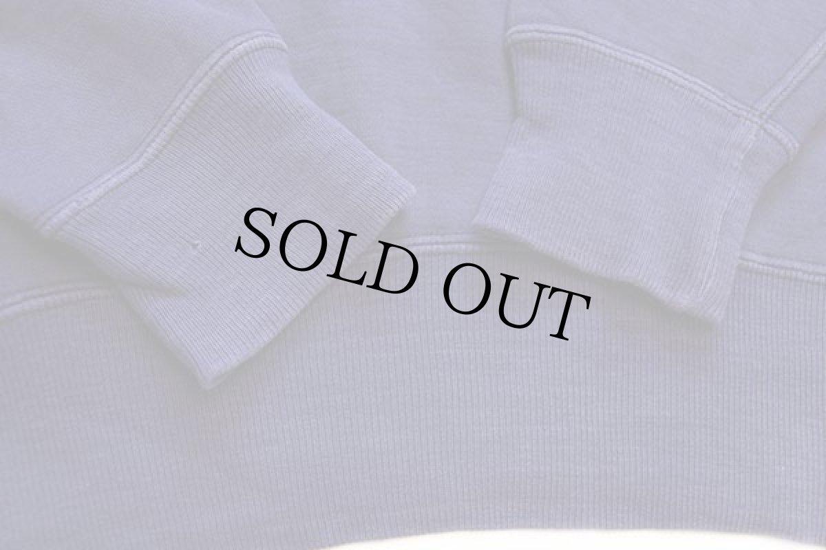 画像7: 50s UNKNOWN 無地 フリーダムスリーブ コットン スウェット ナス紺 (7)