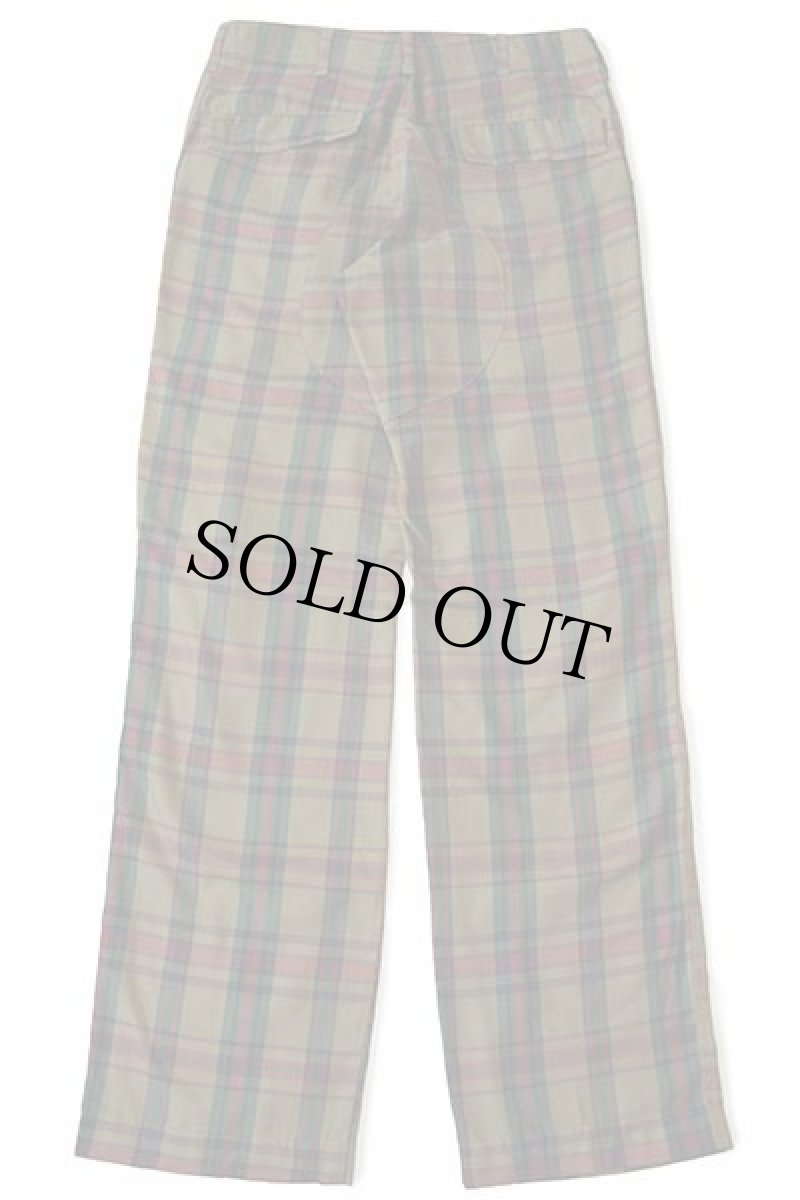 画像3: 80s UNKNOWN タータンチェック パンツ S (3)