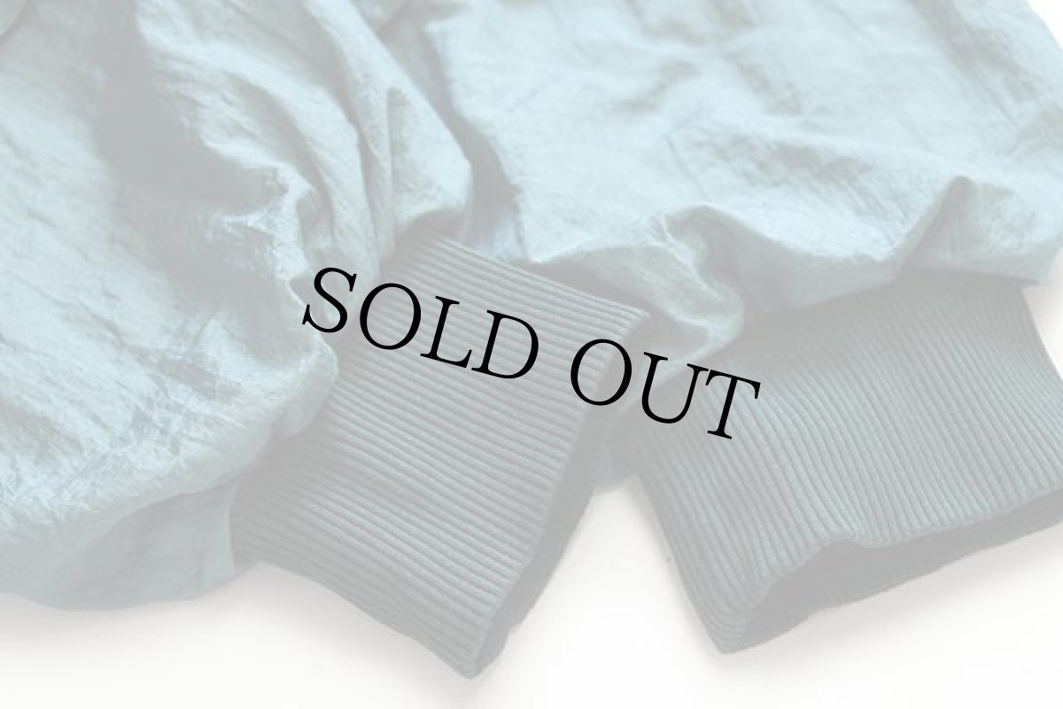 画像6: 90s adidasアディダス トレフォイル ロゴ刺繍 2WAY ナイロンジャケット 薄緑 (6)