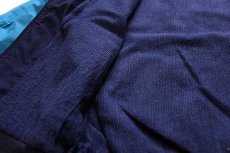 画像5: 90s adidasアディダス トレフォイル ロゴ刺繍 ツートン 切り替え ジャケット 紺×青★トラックジャケット (5)