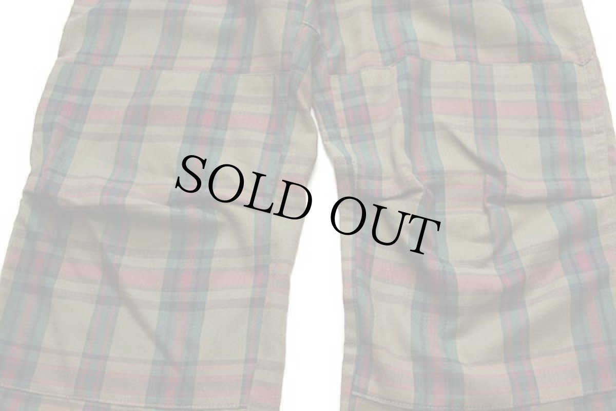 画像7: 80s UNKNOWN タータンチェック パンツ S (7)