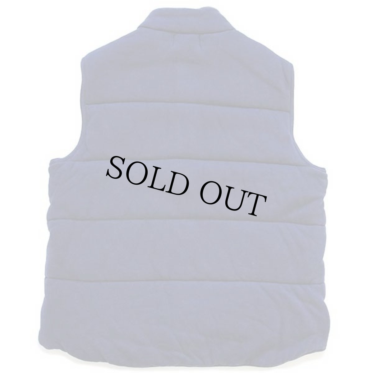 画像2: ポロ ラルフローレン ワンポイント タータンチェック フランネルライナー 中綿入り スウェットベスト ナス紺 L (2)