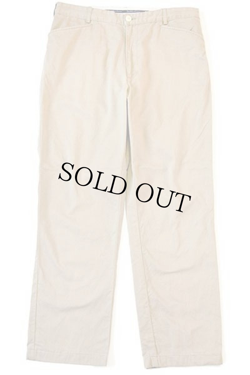 画像2: 90s ポルトガル製 ポロ ラルフローレン MARTIN PANT コットン チノパン カーキ w36★103 (2)