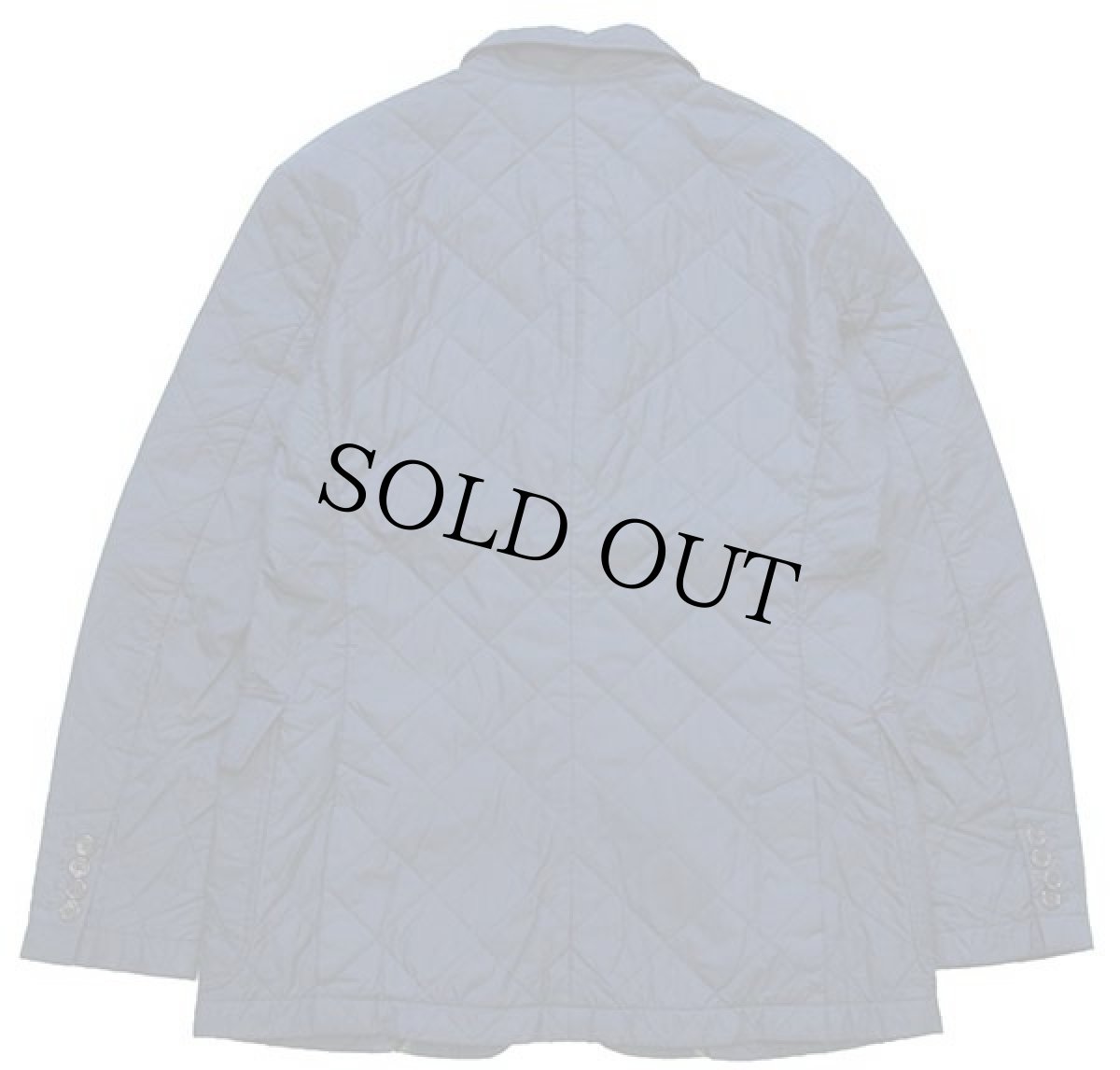 画像2: ポロ ラルフローレン 2つボタン ナイロン キルティング テーラードジャケット 紺 M (2)