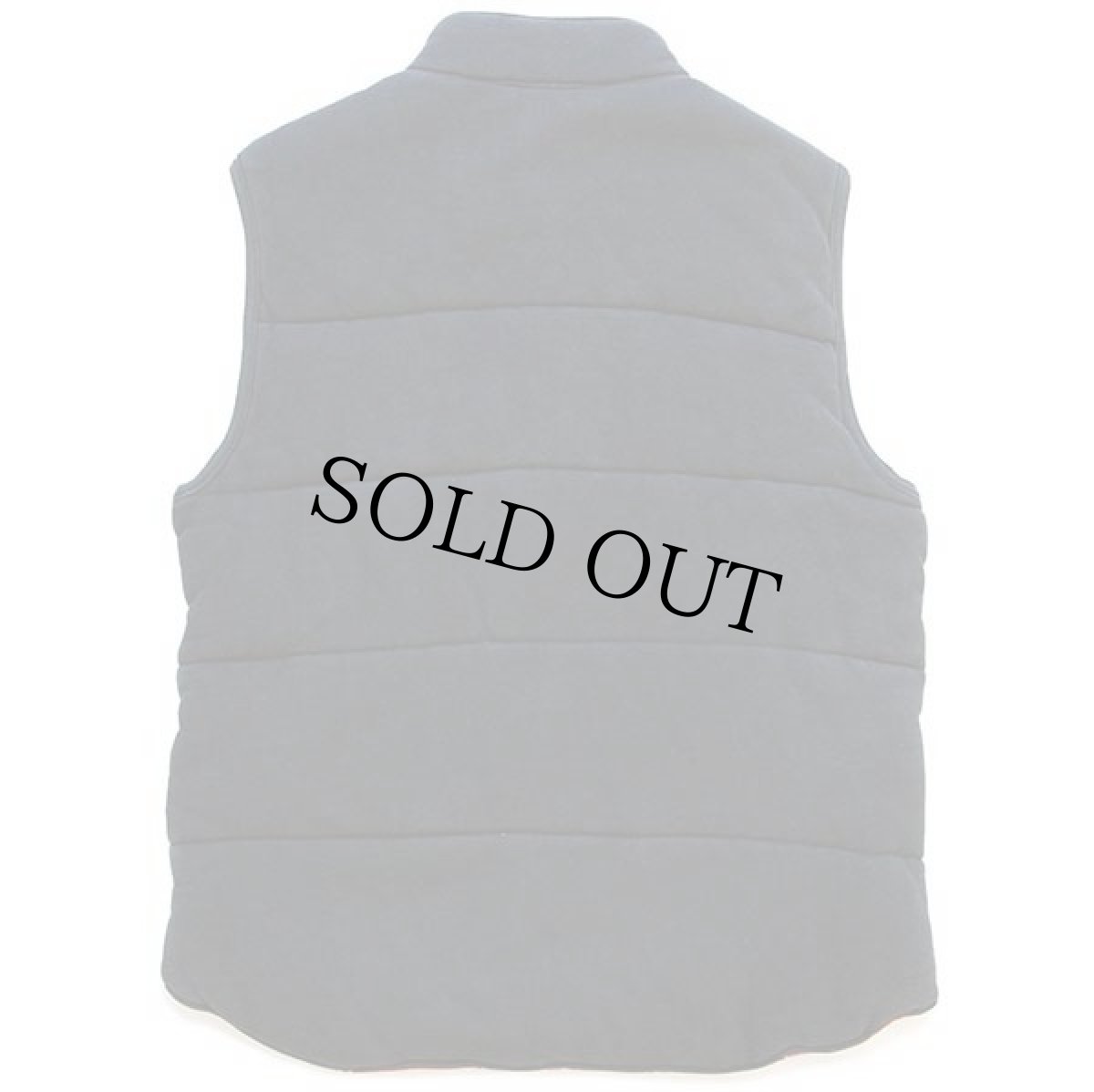 画像2: ポロ ラルフローレン ワンポイント タータンチェック ネルライナー 中綿入り スウェットベスト 黒 S (2)