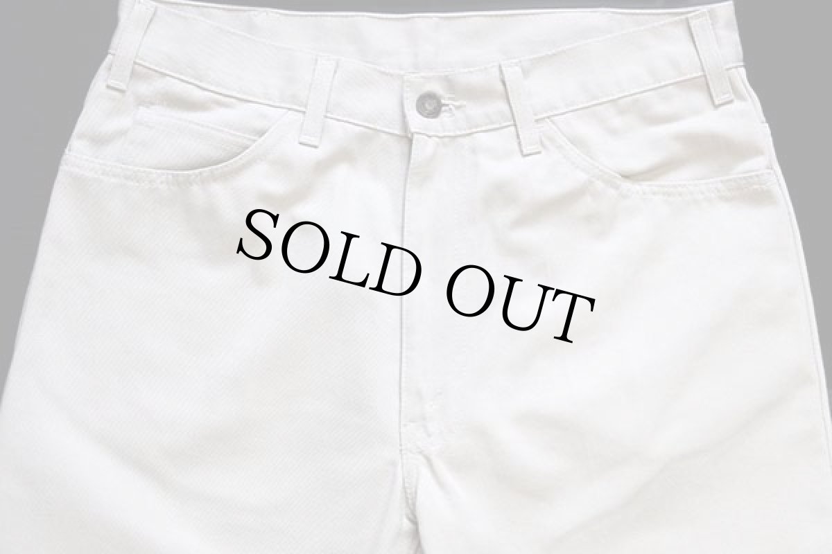 画像4: 90s イタリア製 Levi'sリーバイス 566 STA-PRESTスタプレ ツイルパンツ ベージュ w34 L34★ユーロ (4)