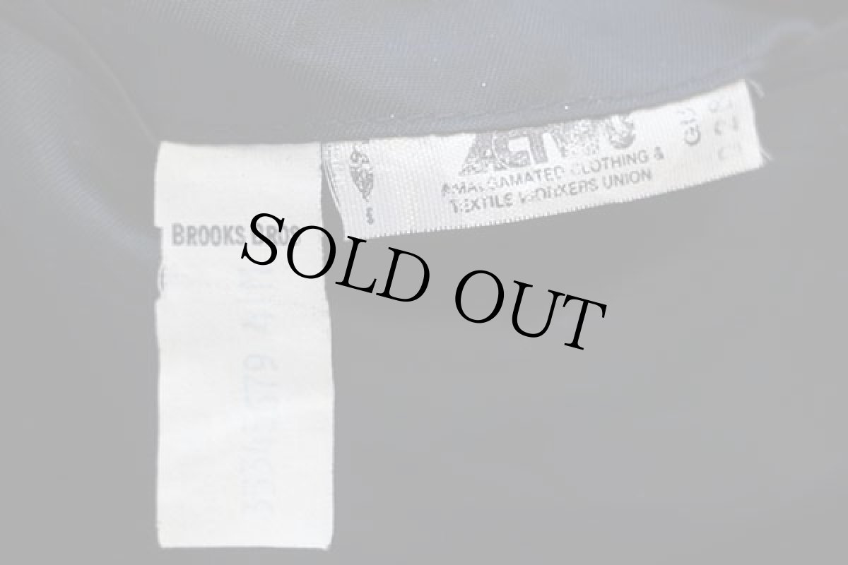 画像5: 80s USA製 BROOKS BROTHERSブルックスブラザーズ 3つボタン テーラードジャケット 紺ブレ 41M★ブレザー (5)