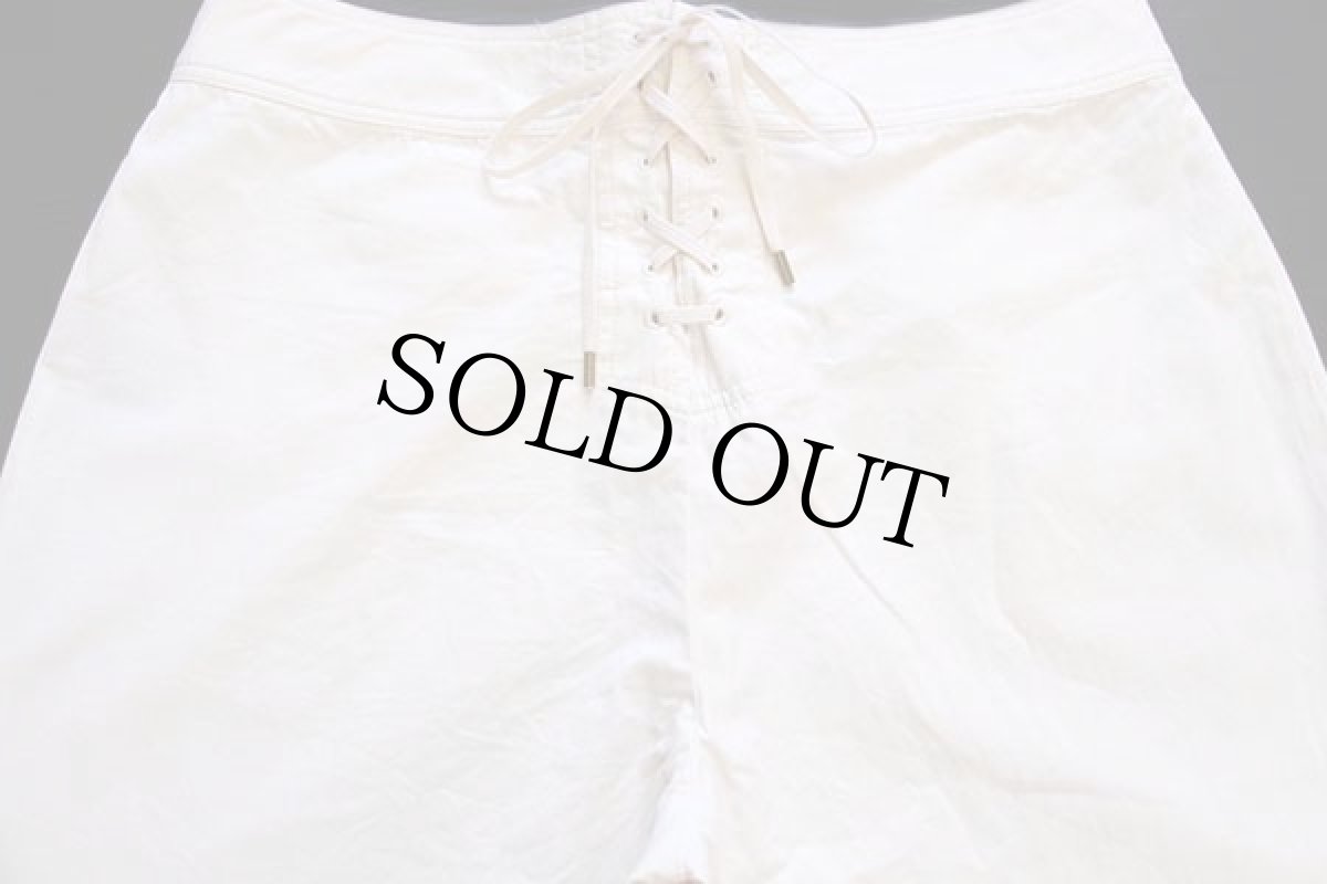 画像5: LAUREN ラルフローレン コットン セーラーパンツ 生成り 10 (5)