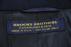 画像4: 80s USA製 BROOKS BROTHERSブルックスブラザーズ 3つボタン テーラードジャケット 紺ブレ 41M★ブレザー (4)