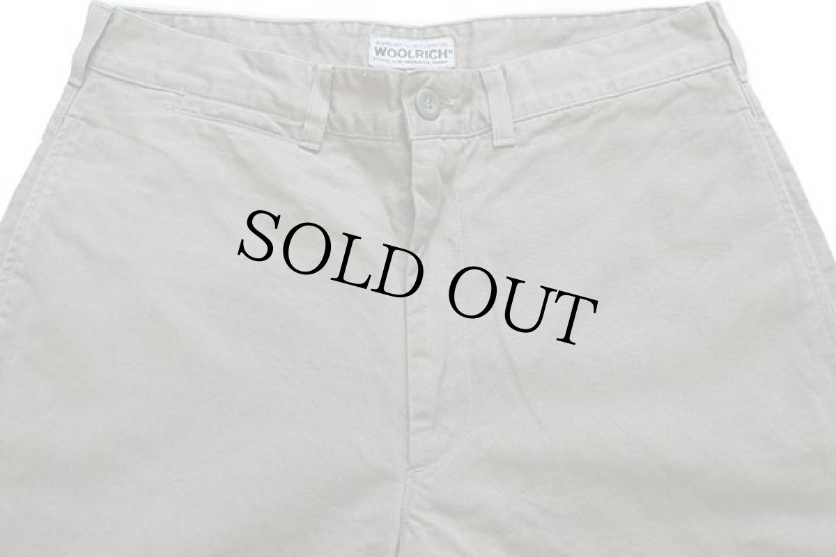 画像4: イタリア製 WOOLRICH JOHN RICH&BROS. ウールリッチ コットン チノパン グリーングレー w33 (4)