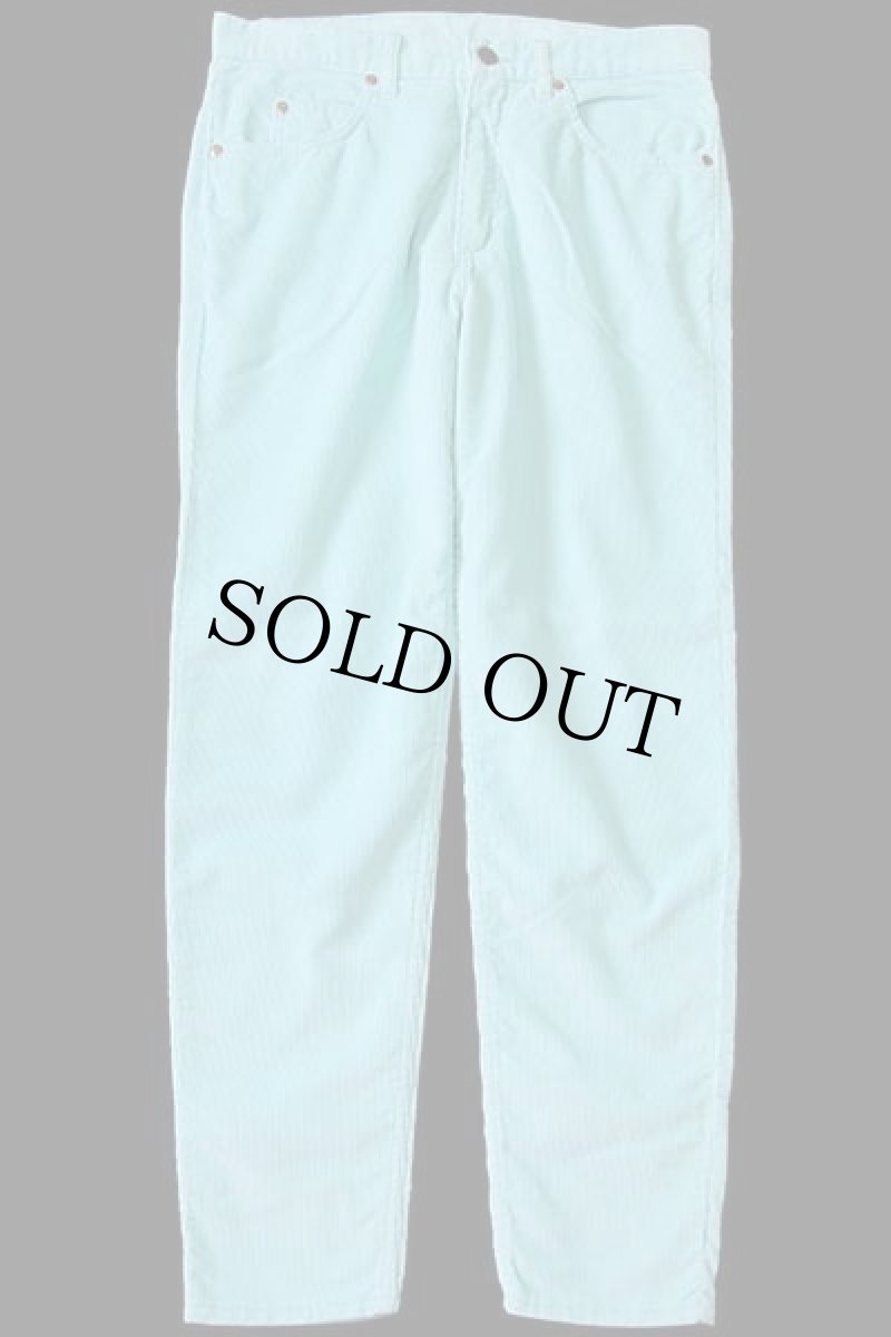 画像2: 90s イタリア製 SPITFIRE コーデュロイパンツ ミント 33 (2)