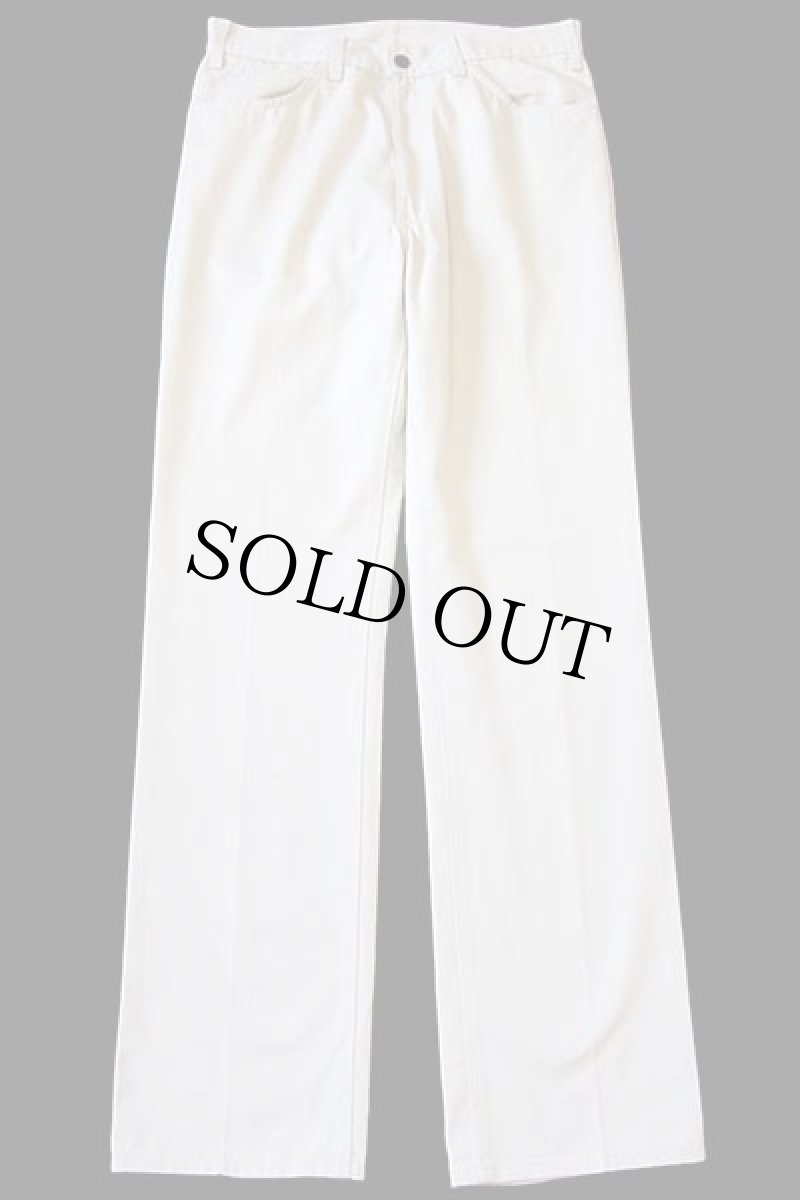 画像2: 90s イタリア製 Levi'sリーバイス 566 STA-PRESTスタプレ ツイルパンツ ベージュ w34 L34★ユーロ (2)