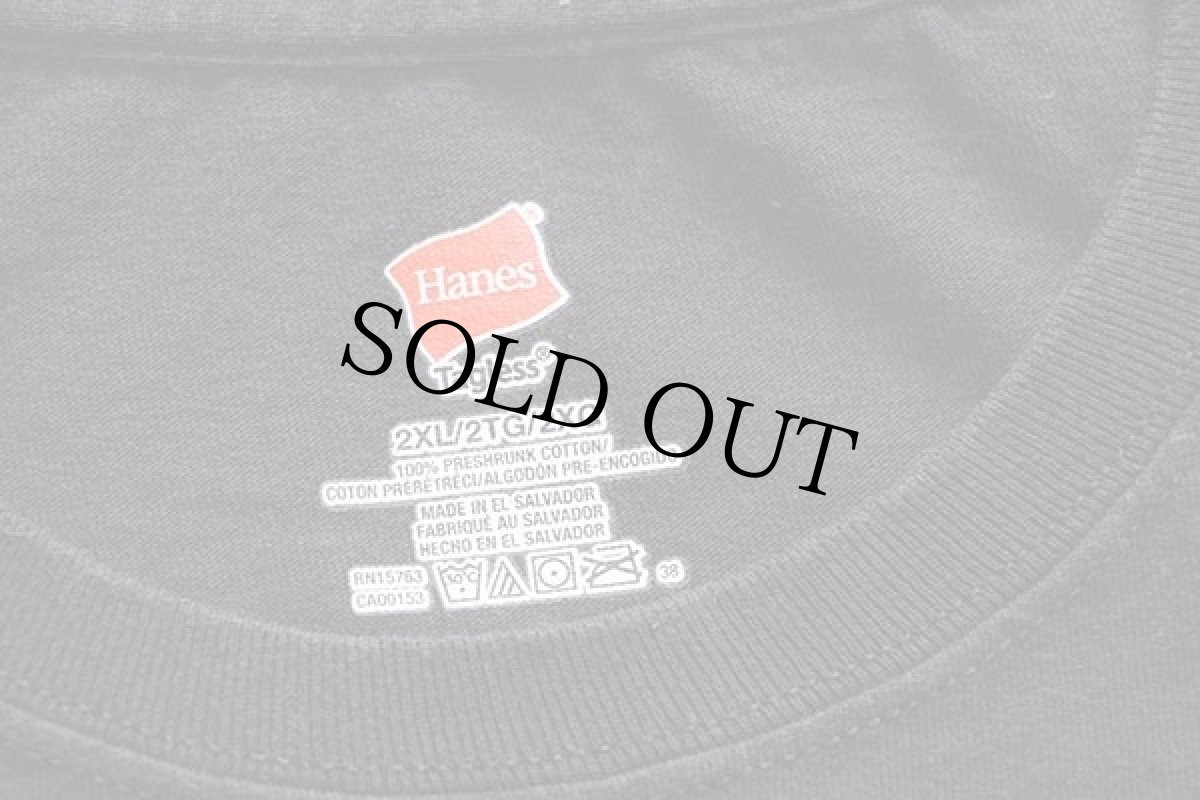 画像4: Hanes KENWOODケンウッド ロゴ コットンTシャツ 黒 2XL★特大 (4)