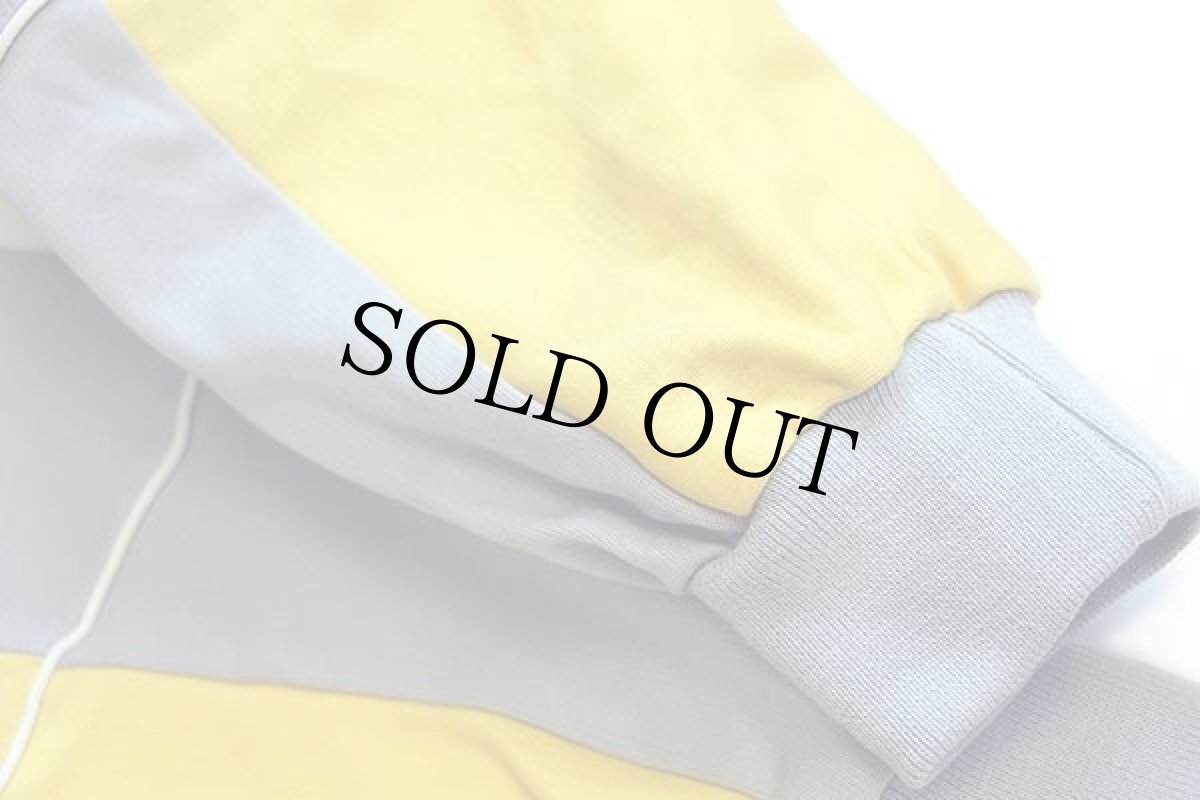 画像7: デッドストック★80s 西ドイツ製 adidasアディダス ツートン 切り替え ドルマンスリーブ トラックジャケット S★ジャージ (7)