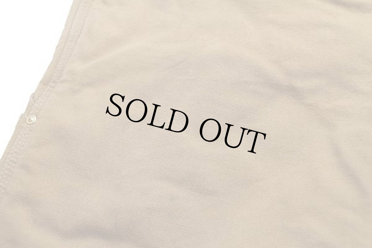 画像7: 90s USA製 carharttカーハート キルティングライナー ダック地 ダブルニー オーバーオール 茶 w34 L32 (7)