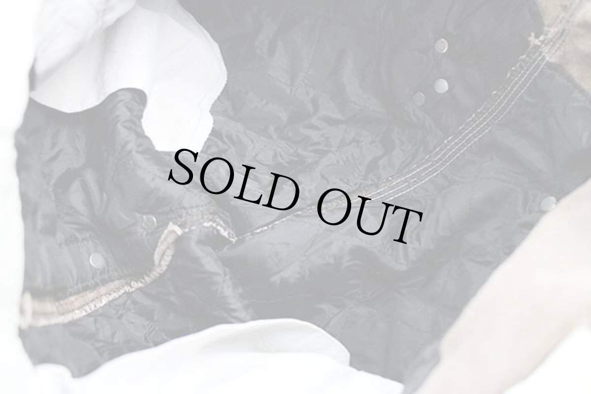 画像9: 00s USA製 carharttカーハート キルティングライナー ダック地 ダブルニー オーバーオール 焦げ茶 w34 L30 (9)