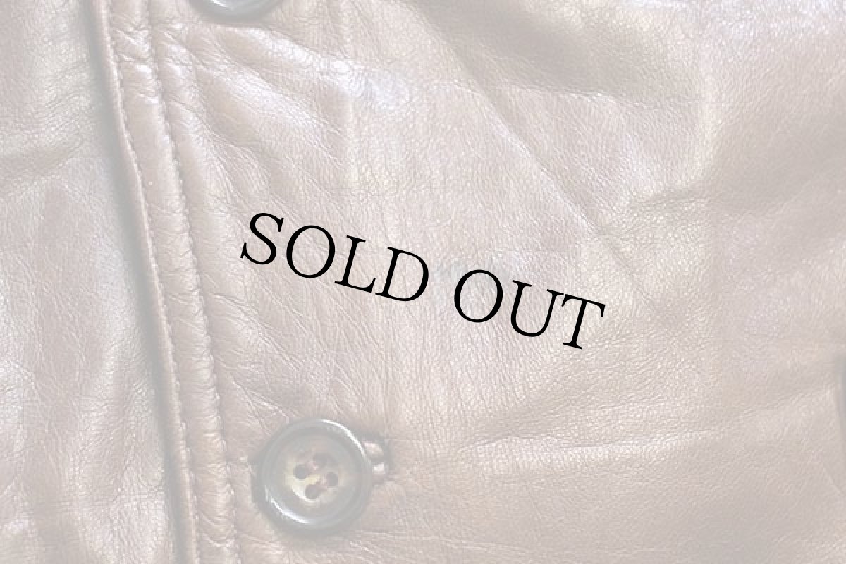 画像6: 80s BROOKS BROTHERSブルックスブラザーズ ブラックウォッチ タータンチェック 切り替え レザーベスト 焦げ茶 L (6)