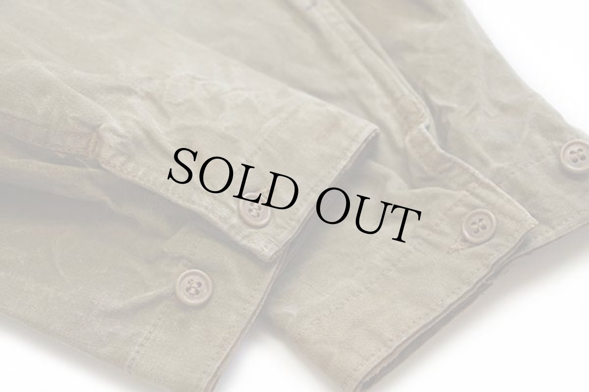 画像7: 40s Bone-Dry RED HEADレッドヘッド チンスト&フード付き ダック地 ハンティングジャケット オリーブドラブ (7)