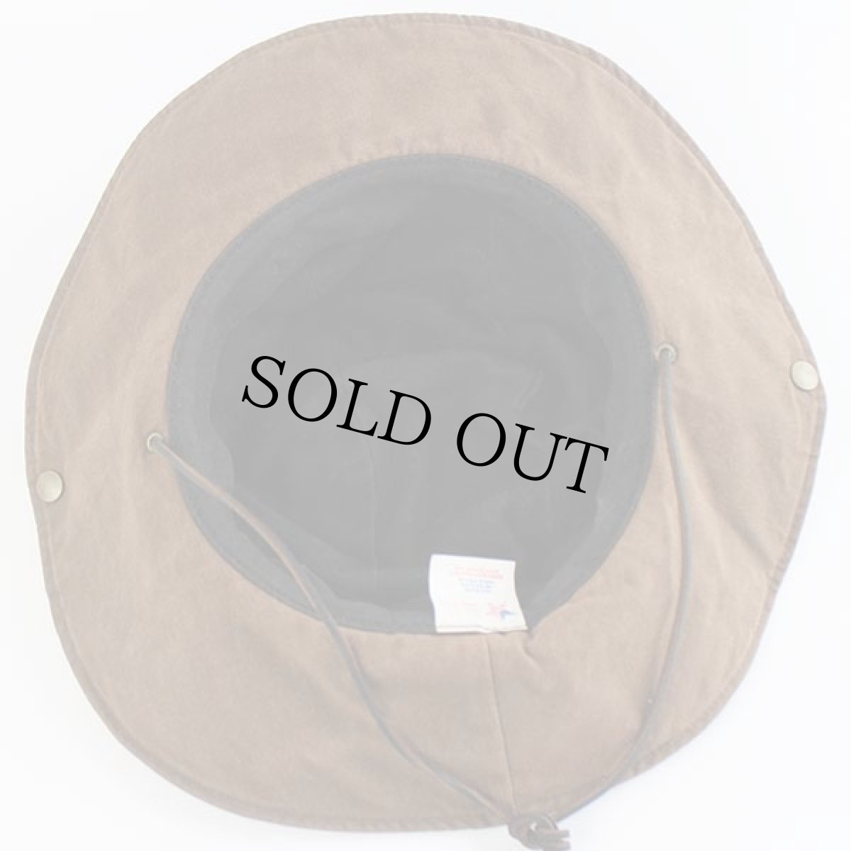 画像6: 80s USA製 DORFMAN PACIFIC ワックスコットン サファリハット 焦げ茶 L (6)