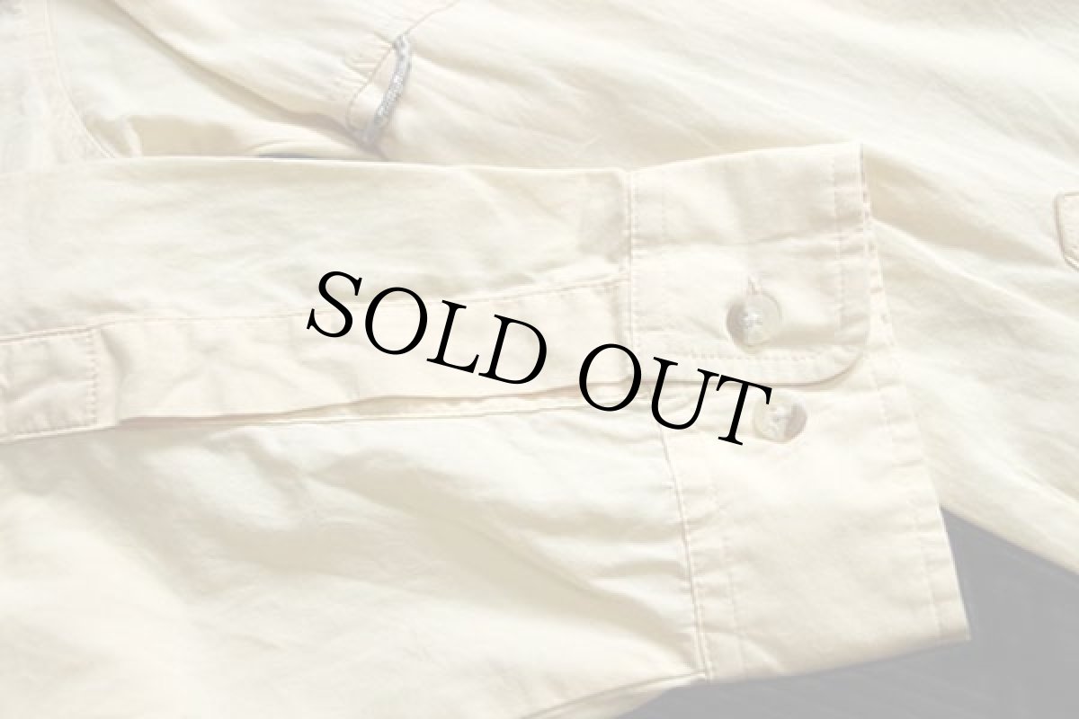 画像6: 00s Columbiaコロンビア PFG コットン フィッシングシャツ 薄黄 L (6)