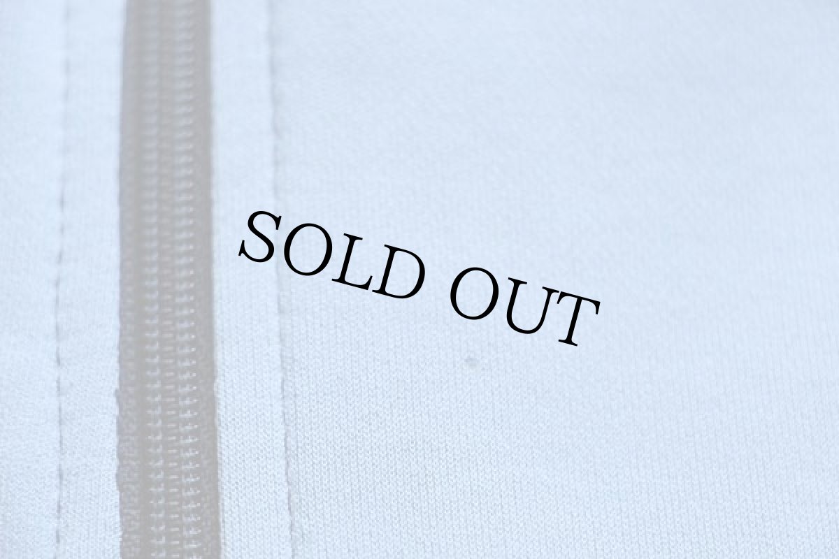 画像6: 80s adidasアディダス トレフォイル ロゴ刺繍 ツートン ハイネック トラックジャケット 紺×水色 6★ジャージ (6)