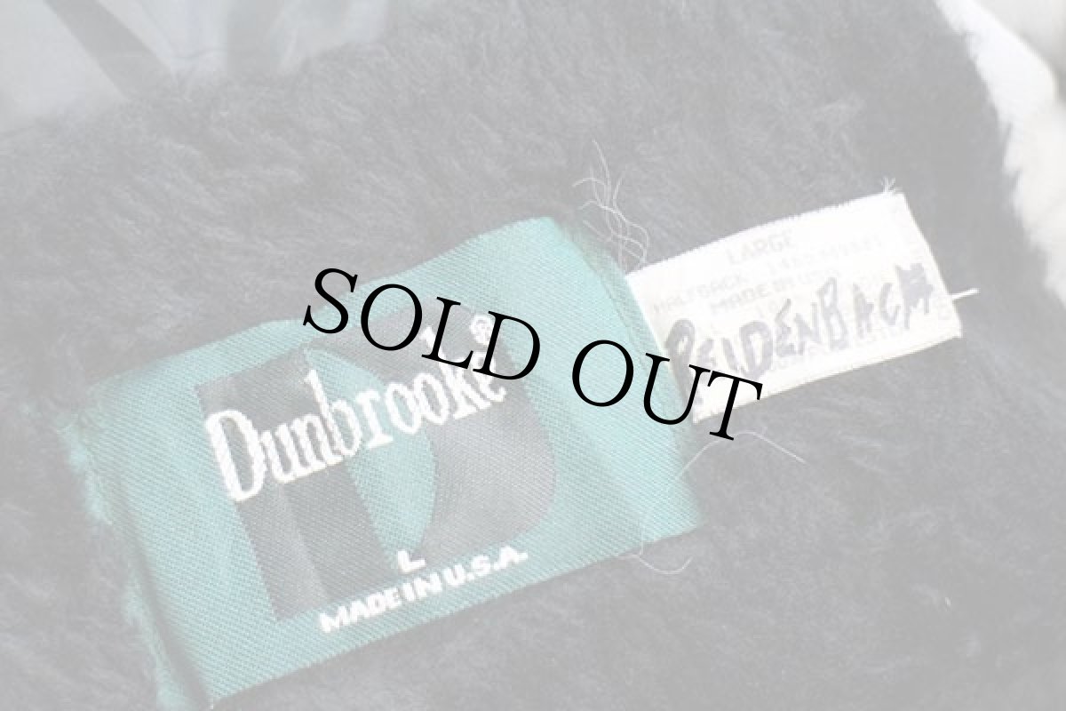 画像4: 90s USA製 Dunbrooke S.P.E.B.S.Q.S.A. HALL OF FAME CHORUS 両面プリント ボアライナー ナイロン コーチジャケット 黒 L (4)