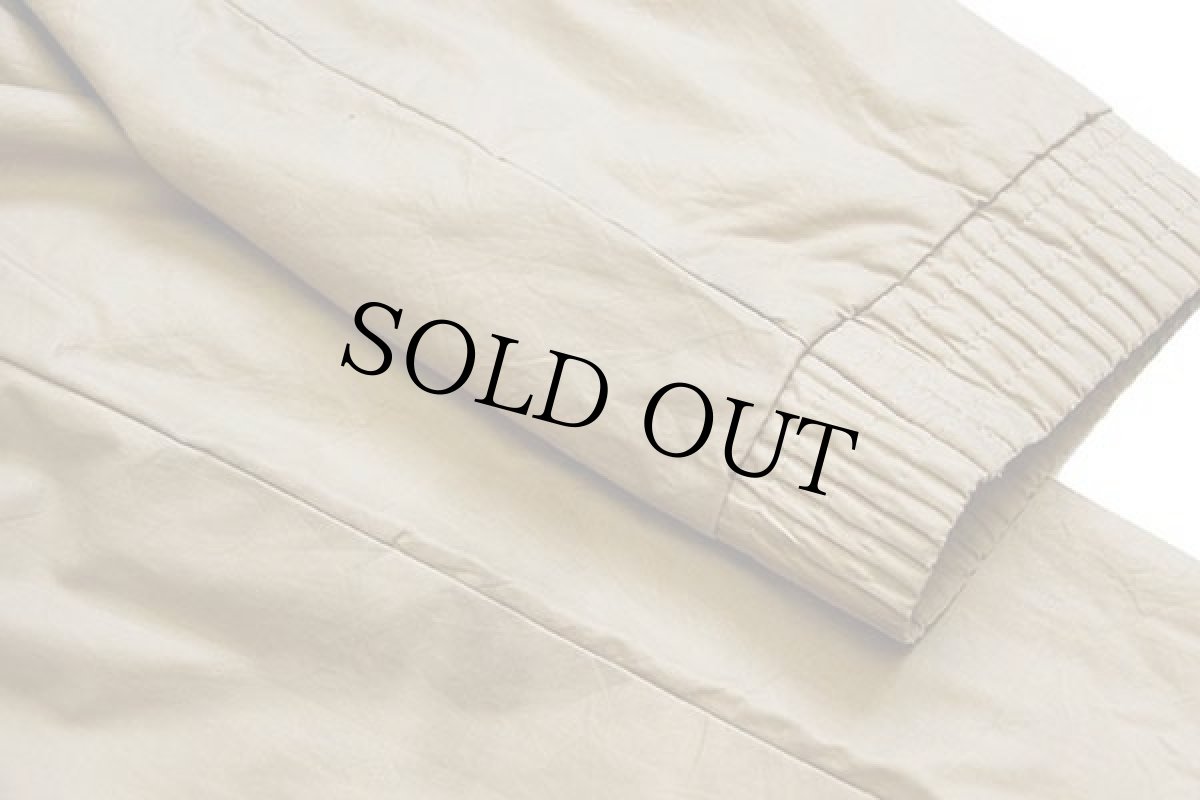 画像6: 80s IZOD LACOSTE ラコステ ツートン 切り替え ナイロンジャケット 緑×薄茶 (6)