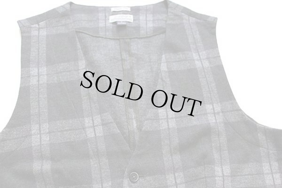 画像3: オランダ製 DSTREZZED Dapper Chic チェック ウール混 ベスト L★ジレ (3)