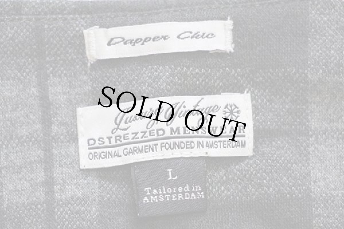 画像4: オランダ製 DSTREZZED Dapper Chic チェック ウール混 ベスト L★ジレ (4)