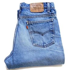 画像1: 80s USA製 Levi'sリーバイス 517 デニムパンツ w34 L32★55 ブーツカット (1)