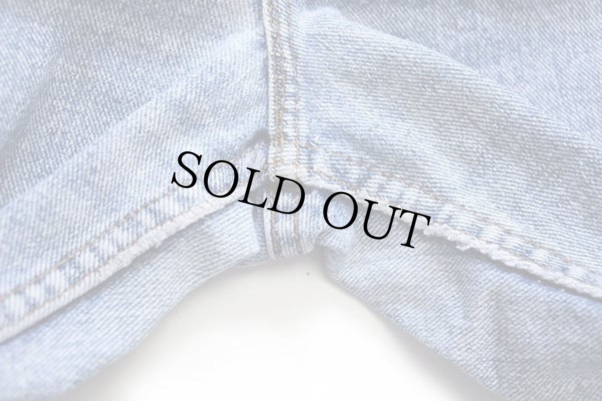 画像8: 90s USA製 Levi'sリーバイス 505 デニムパンツ w35 L30★106 (8)