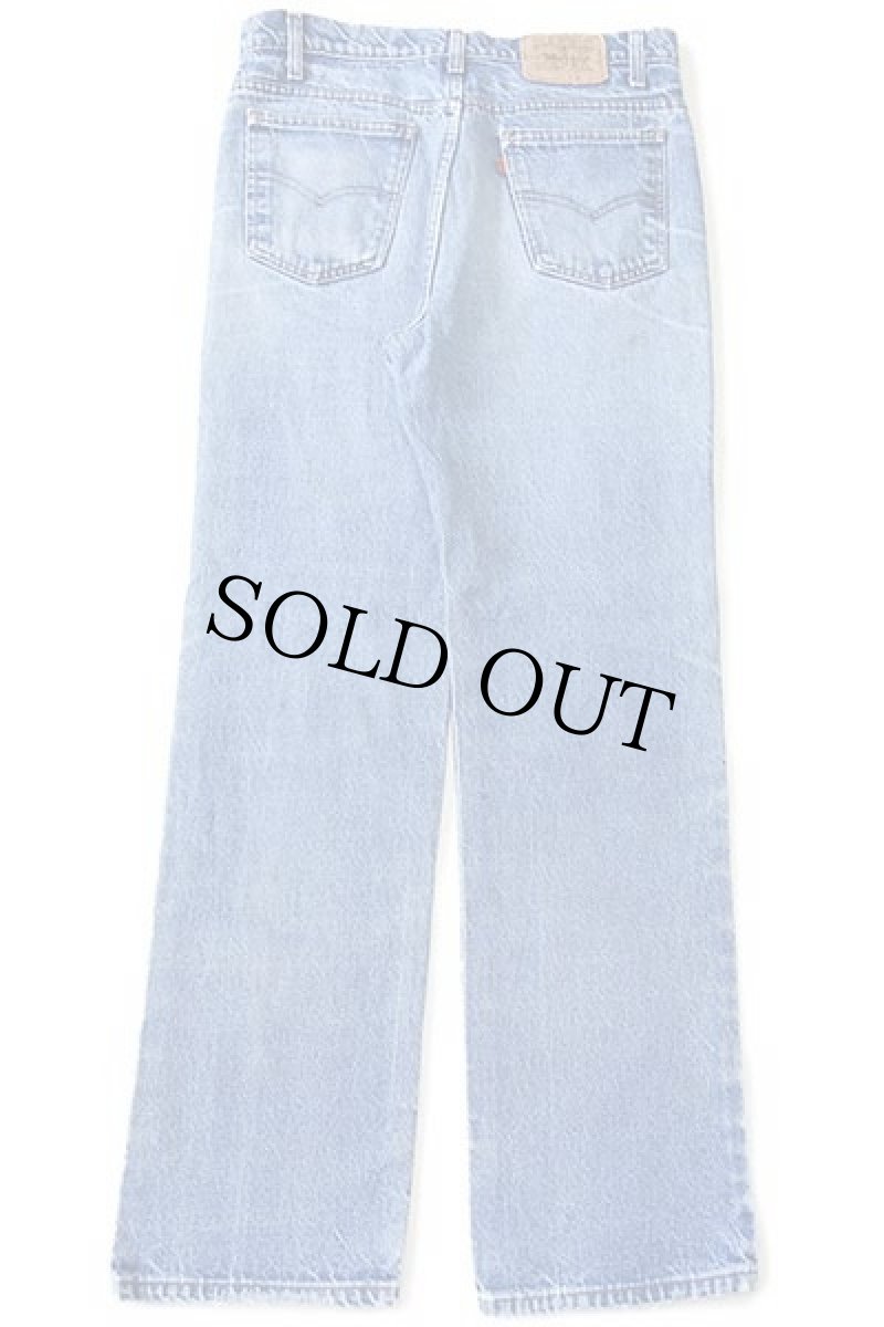 画像3: 80s USA製 Levi'sリーバイス 517 デニムパンツ w34 L32★55 ブーツカット (3)