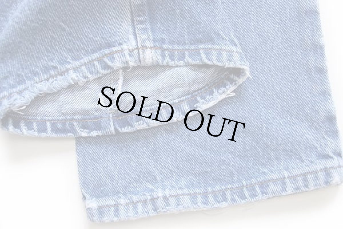 画像9: 80s USA製 Levi'sリーバイス 517 デニムパンツ w34 L32★55 ブーツカット (9)