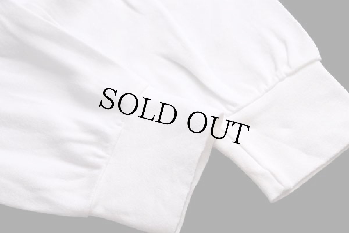 画像5: 90s USA製 GAPギャップ タートルネック 無地 コットン カットソー 白 L (5)