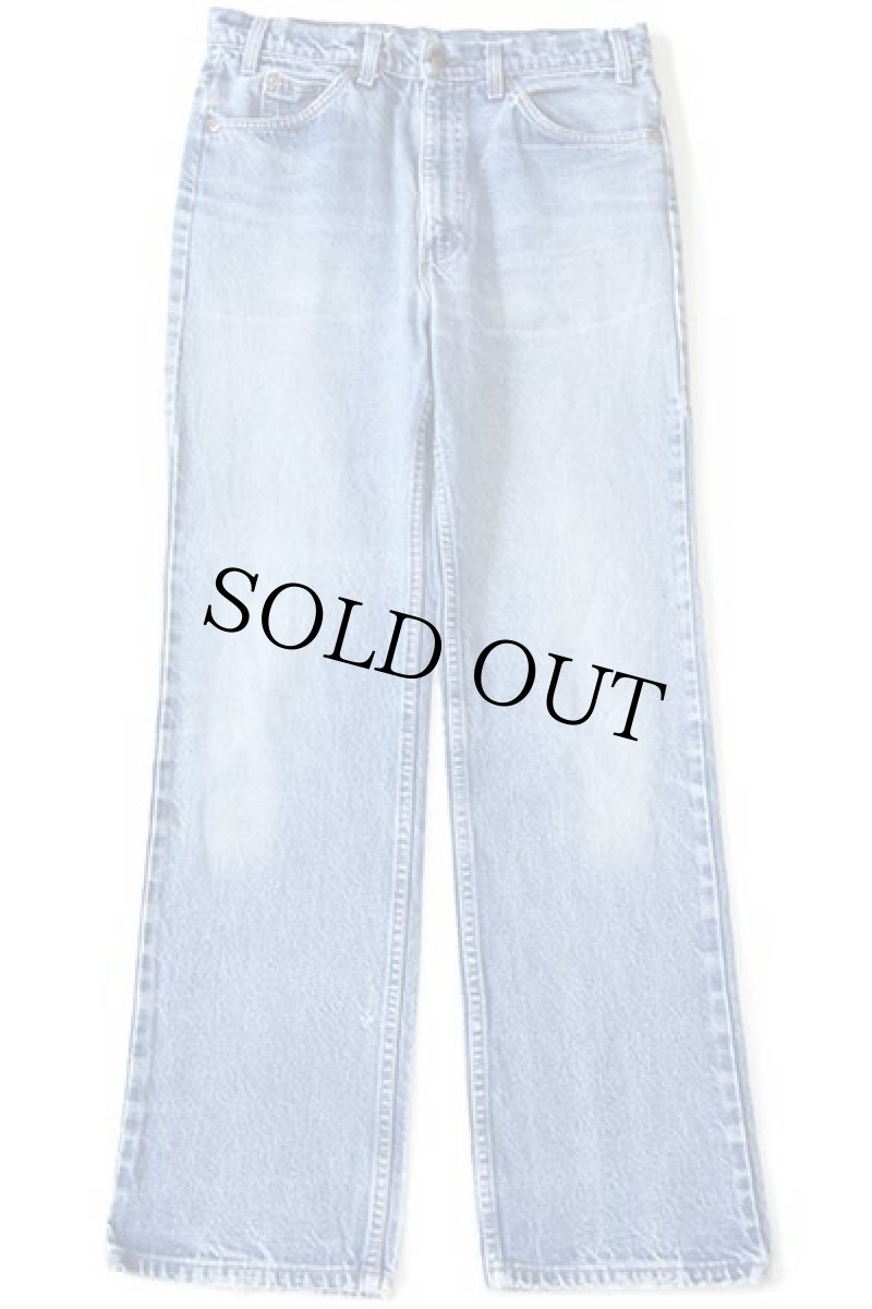 画像2: 80s USA製 Levi'sリーバイス 517 デニムパンツ w34 L32★55 ブーツカット (2)
