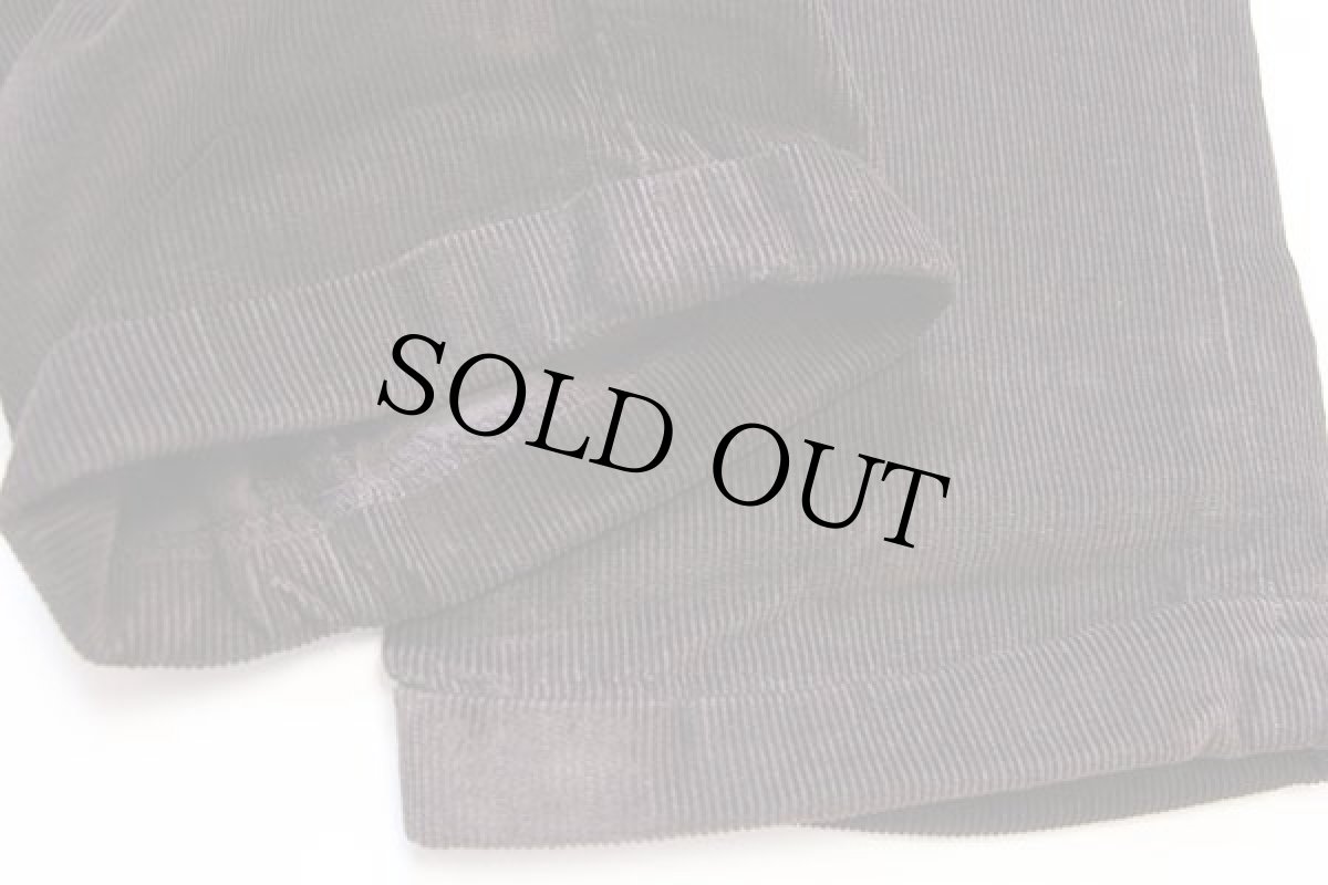 画像7: 00s EddieBauerエディーバウアー ツータック コットン コーデュロイパンツ 焦げ茶 w34 L32 (7)