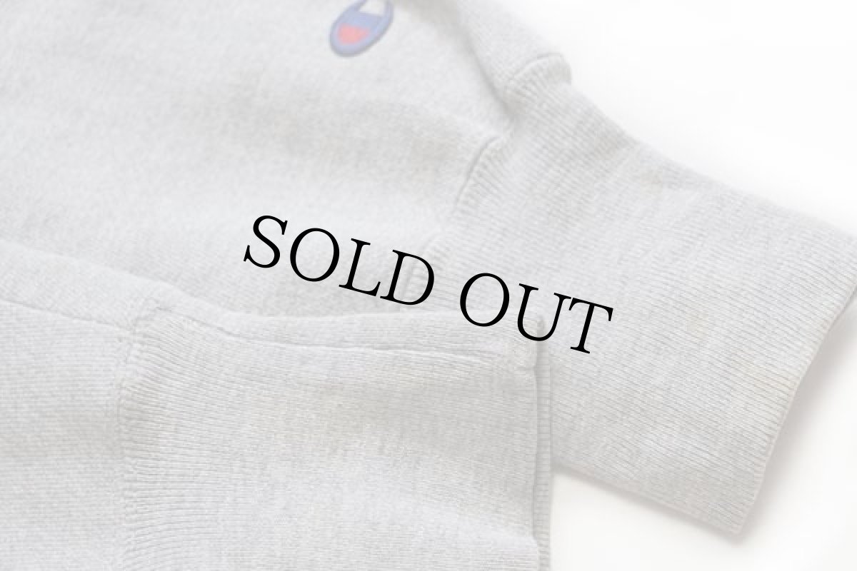 画像5: 00s メキシコ製 Championチャンピオン ST.PATRICK PHYS ED リバースウィーブ スウェット 杢グレー XL (5)