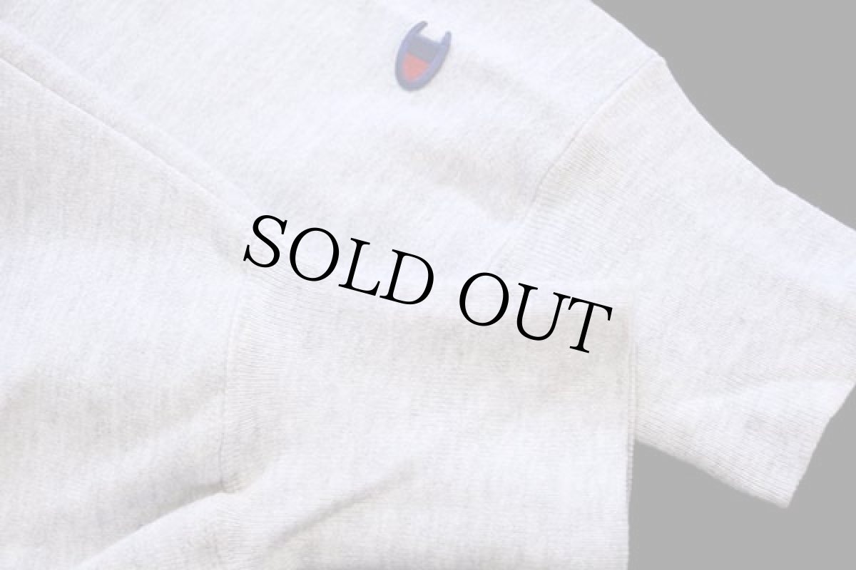 画像5: 90s Championチャンピオン OHIO STATE パッチ付き リバースウィーブ スウェット 杢ライトグレー (5)