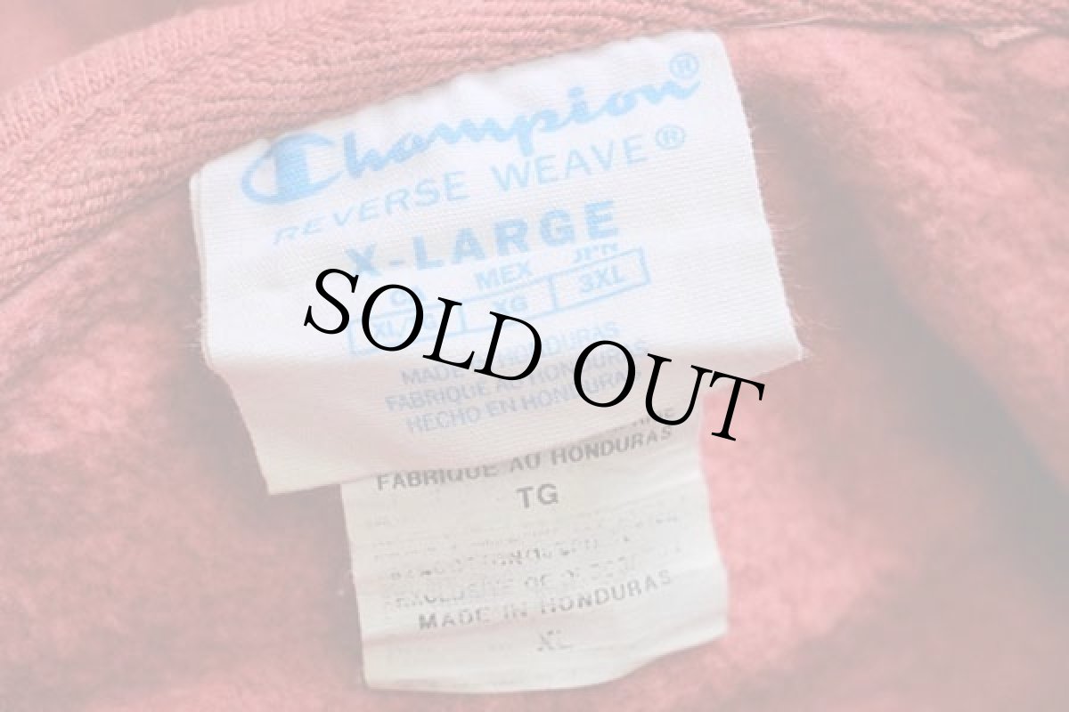 画像4: Championチャンピオン ワンポイント リバースウィーブ スウェットパーカー ピンク XL (4)