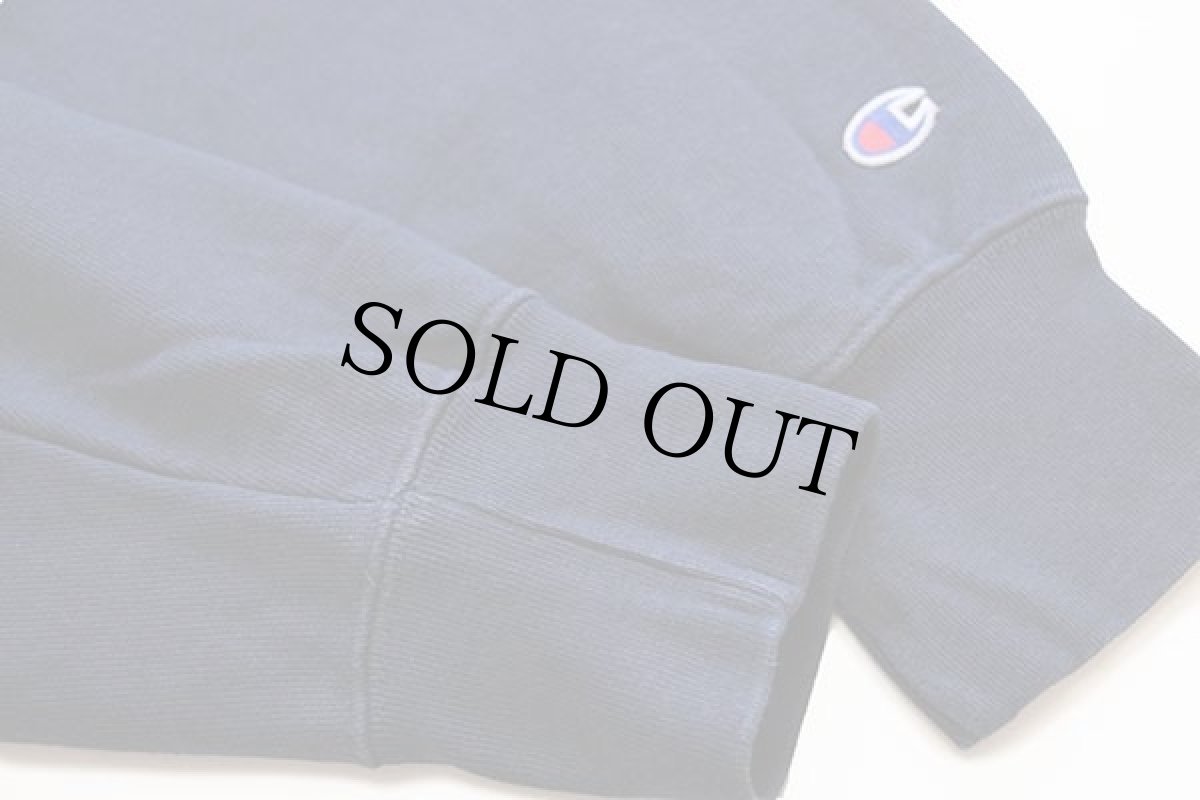 画像5: 00s Championチャンピオン REHOBOTH ひび割れプリント リバースウィーブ スウェット 紺 XL (5)