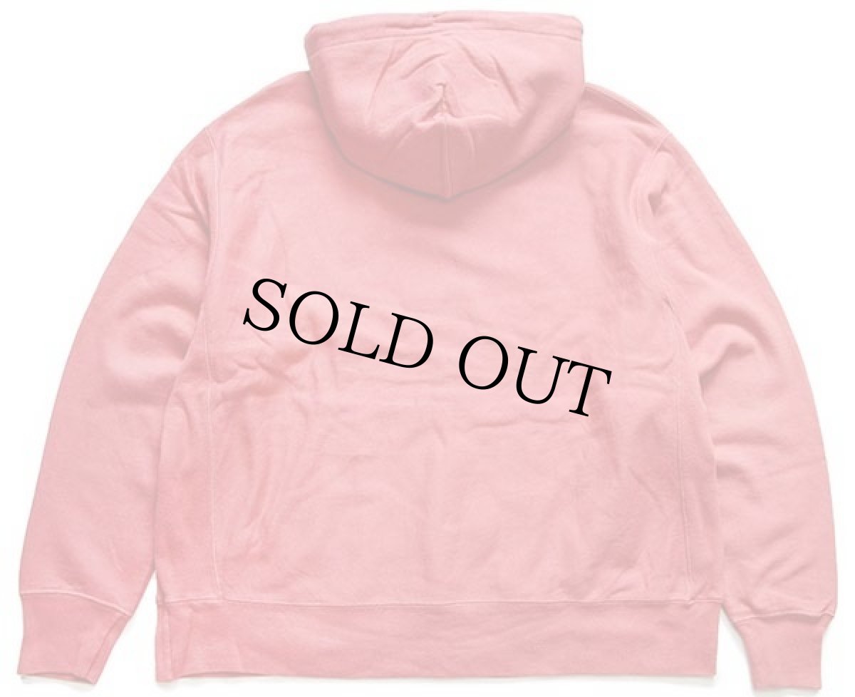 画像2: Championチャンピオン ワンポイント リバースウィーブ スウェットパーカー ピンク XL (2)