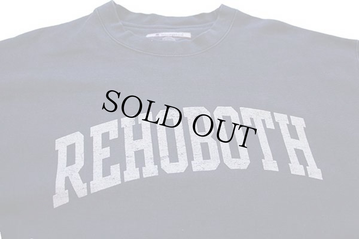 画像3: 00s Championチャンピオン REHOBOTH ひび割れプリント リバースウィーブ スウェット 紺 XL (3)